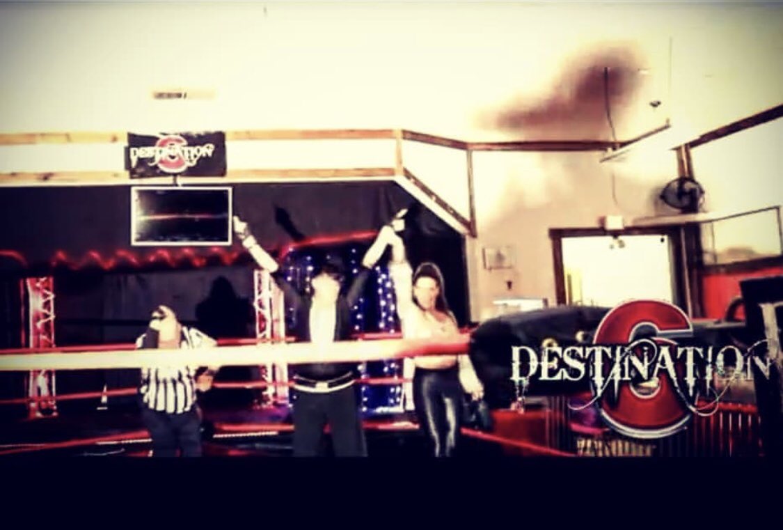 janieandlouie's tweet photo. #victory #studio54style #discoballs #prowrestling @dncnlouie #soproud #hesabadass #darkmatch #destinationsix 
https://t.co/KmFgf1dQfL https://t.co/K2gGJFkQAT