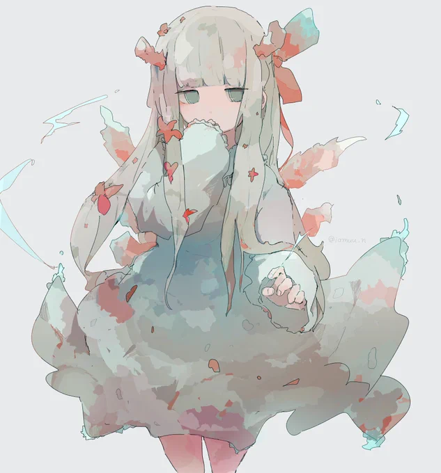 #絵を彩度100にすると超派手 
これはこれでいいな 