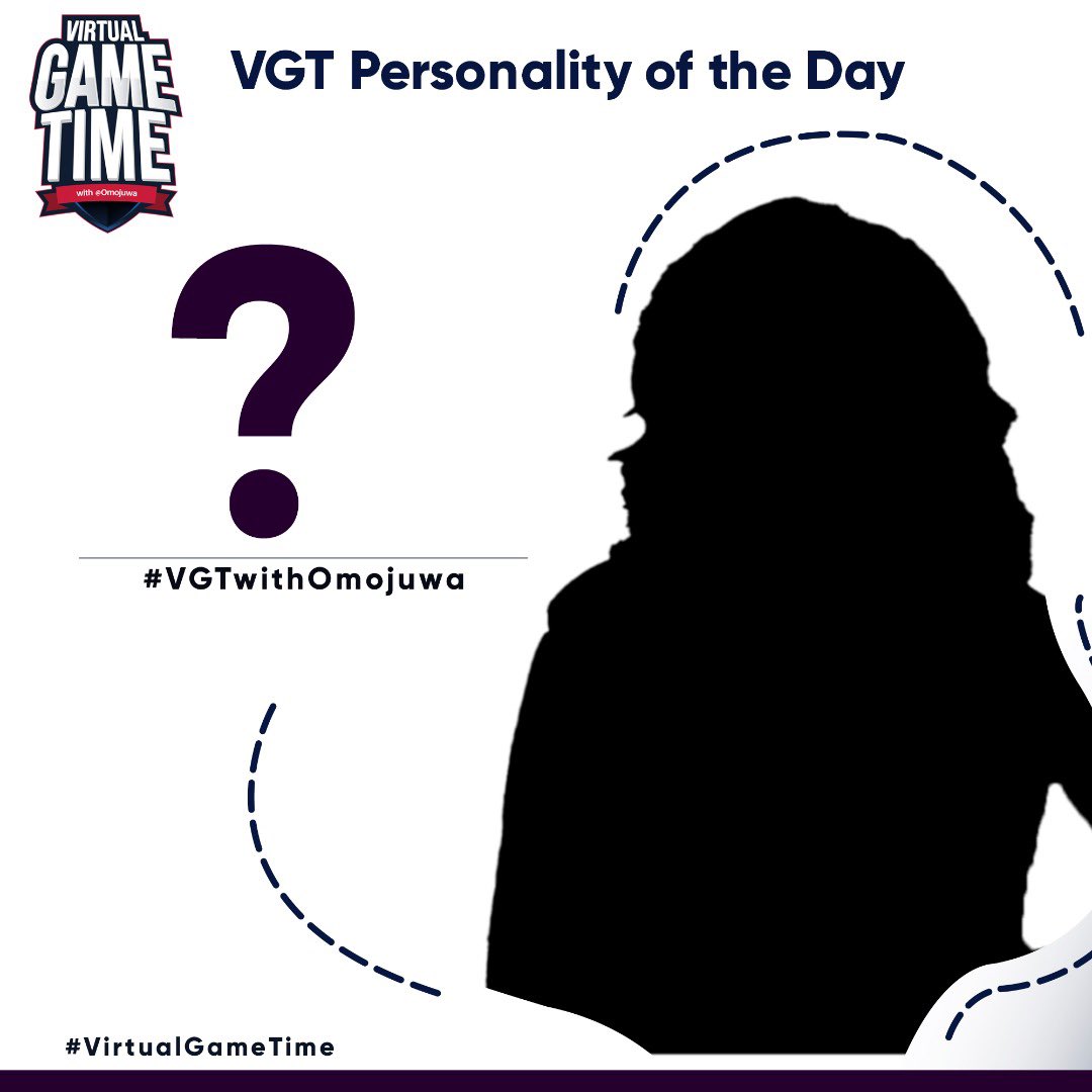 Omojuwa's tweet image. Who’s our personality of the day? #VGTwithOmojuwa #VirtualGameTime