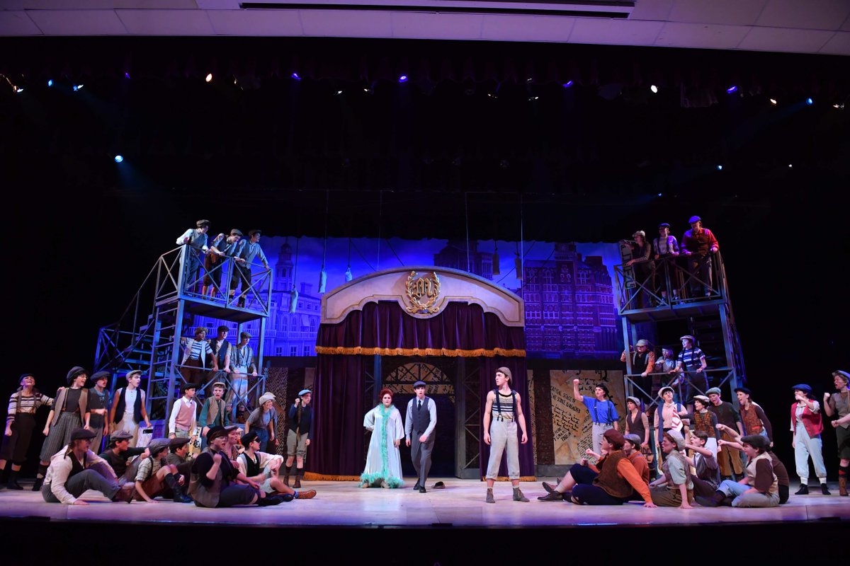 Ah, the good ol days when hundreds of newsies could cram into a tiny theatre to solve The World's problems! While theatres are dark, experience the revolution of the Newsboys of 1899 in the comfort of your home!  Watch our production of Disney's NEWSIES! floydcentraltheatre.org