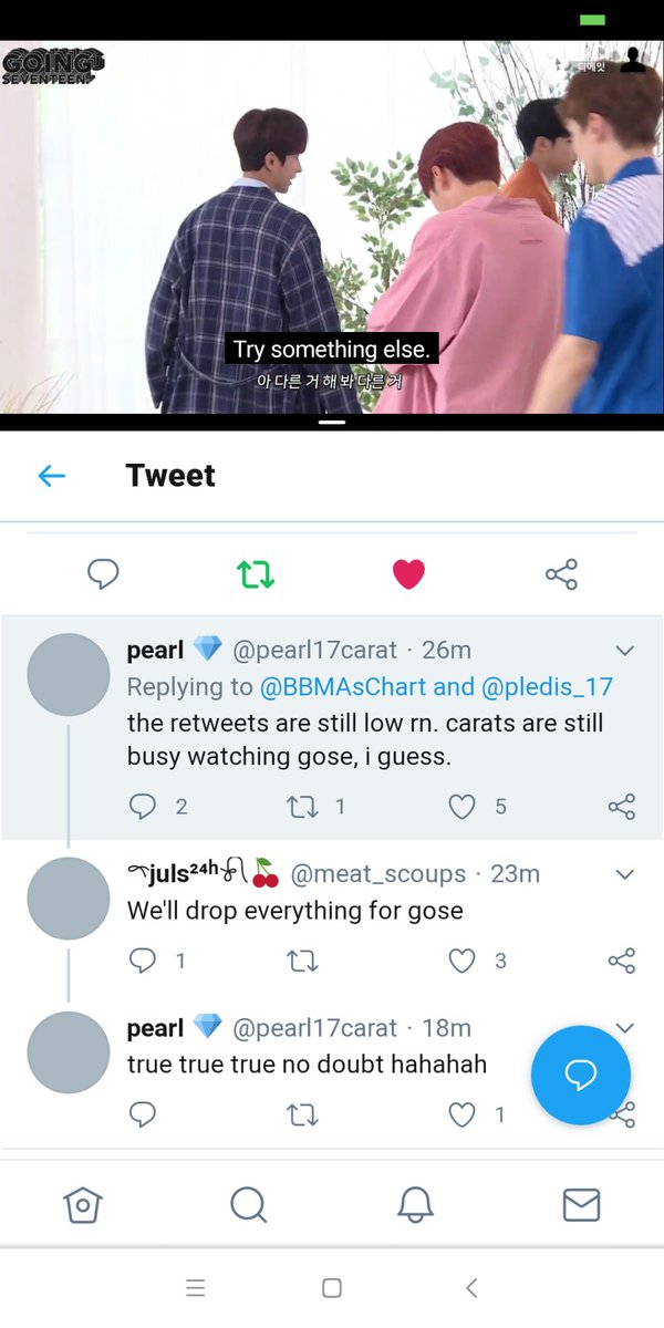 ifah_na's tweet photo. @pearl17carat @BBMAsChart @pledis_17 Me: https://t.co/FW8gtaHu12