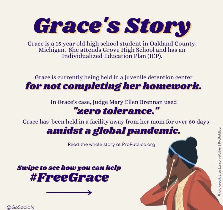 SisterSong_WOC's tweet photo. Take action to #FreeGrace! https://t.co/UvEQMVkrwG