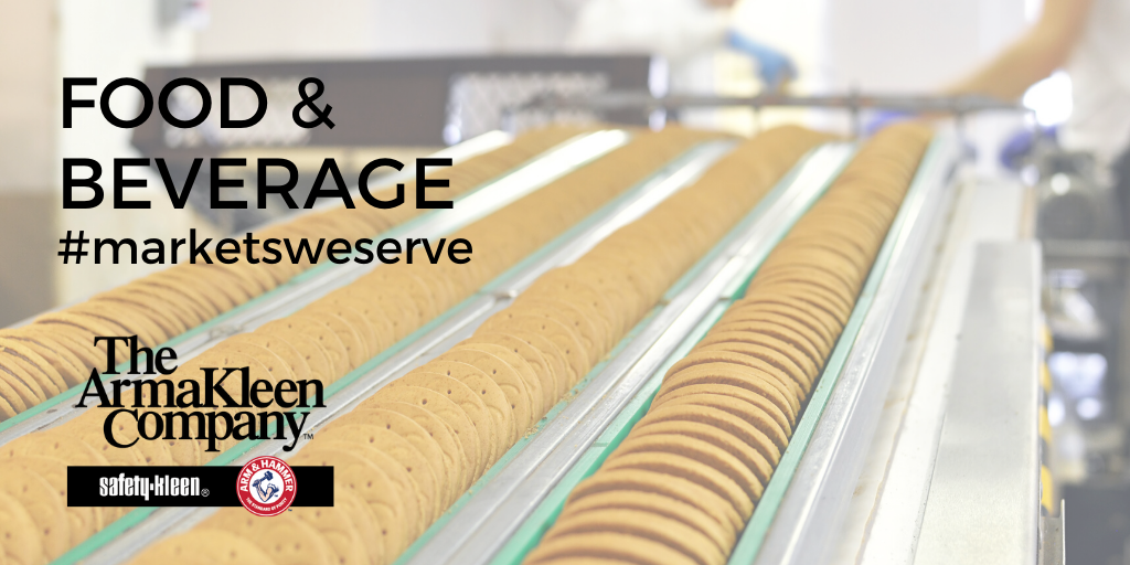 Armakleen's tweet photo. For 50+ yrs @SafetyKleen has partnered w/ Food & Beverage companies, providing essential services including aqueous parts washers & ArmaKleen chemistries. Review #cleaningtrials from the food & beverage industry to see how our #aqueouscleaners perform. https://t.co/ITlZjJeAnD https://t.co/Gyunlqzbbp