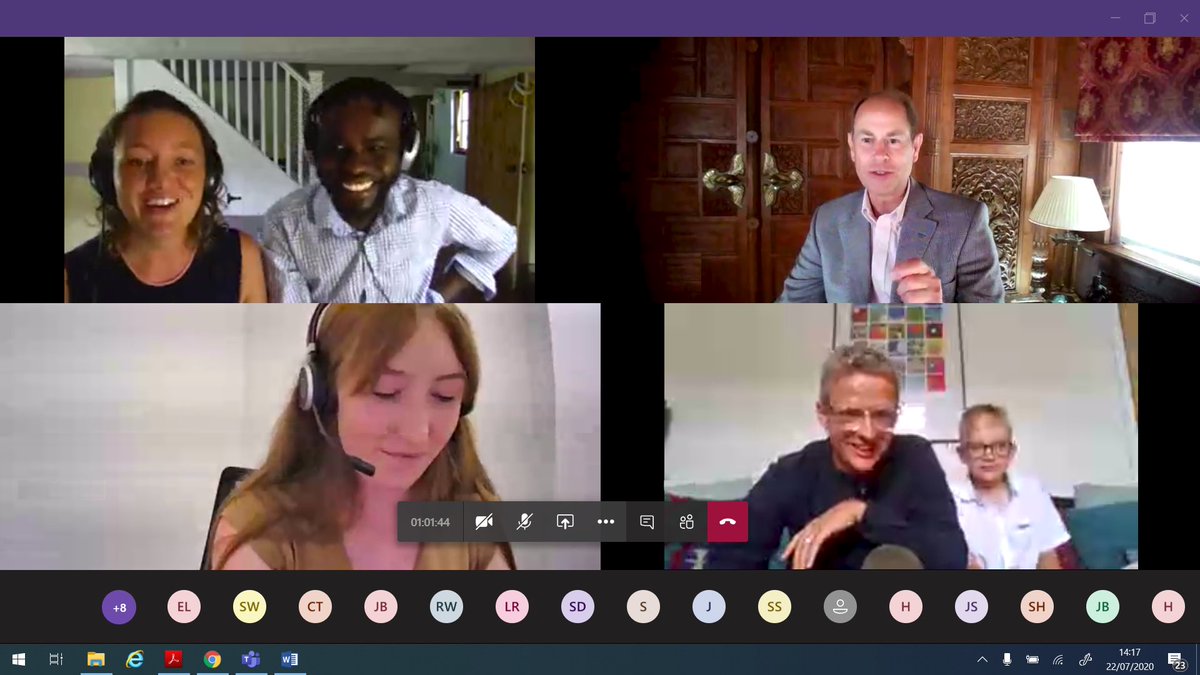 Really enjoyed meeting The Earl of Wessex and hoping he enjoyed our film. Would love to hear your thoughts! tinyurl.com/y54l4dna