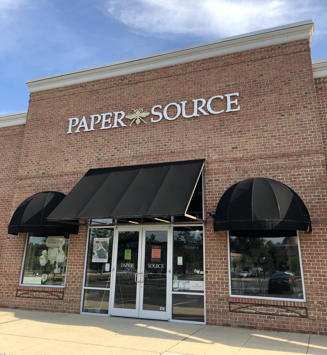 The @papersource_marlton is back open <a href="/thepromenadenj/">Promenade @ Sagemore</a> Woohoo!! 🎉🎉 Hours are 12-5pm Tuesday - Saturday. Spread the word.