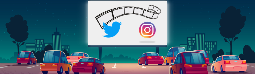 socialwallpro's tweet photo. Add a Social Wall to the drive-in movie experience to bring social interaction and increase brand awareness

#SocialWall #DriveIn #Engagement #SocialMedia #EventTech

https://t.co/RpliroO30S https://t.co/n1l5yLe696
