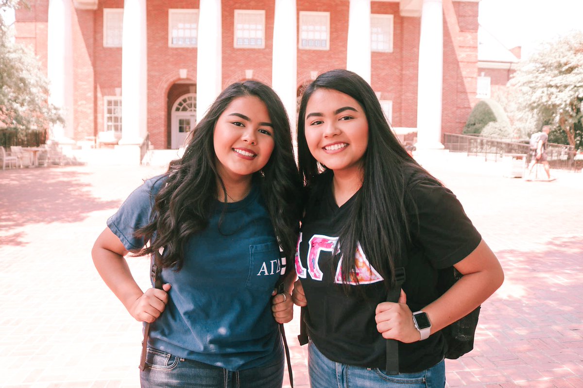 throwback to the first day of school! although things are a little different this year, we can't wait to be reunited with our sisters and back on campus 🦉

#twu24 #goalphagam #sorority #rush #alphagammadelta #recruitment