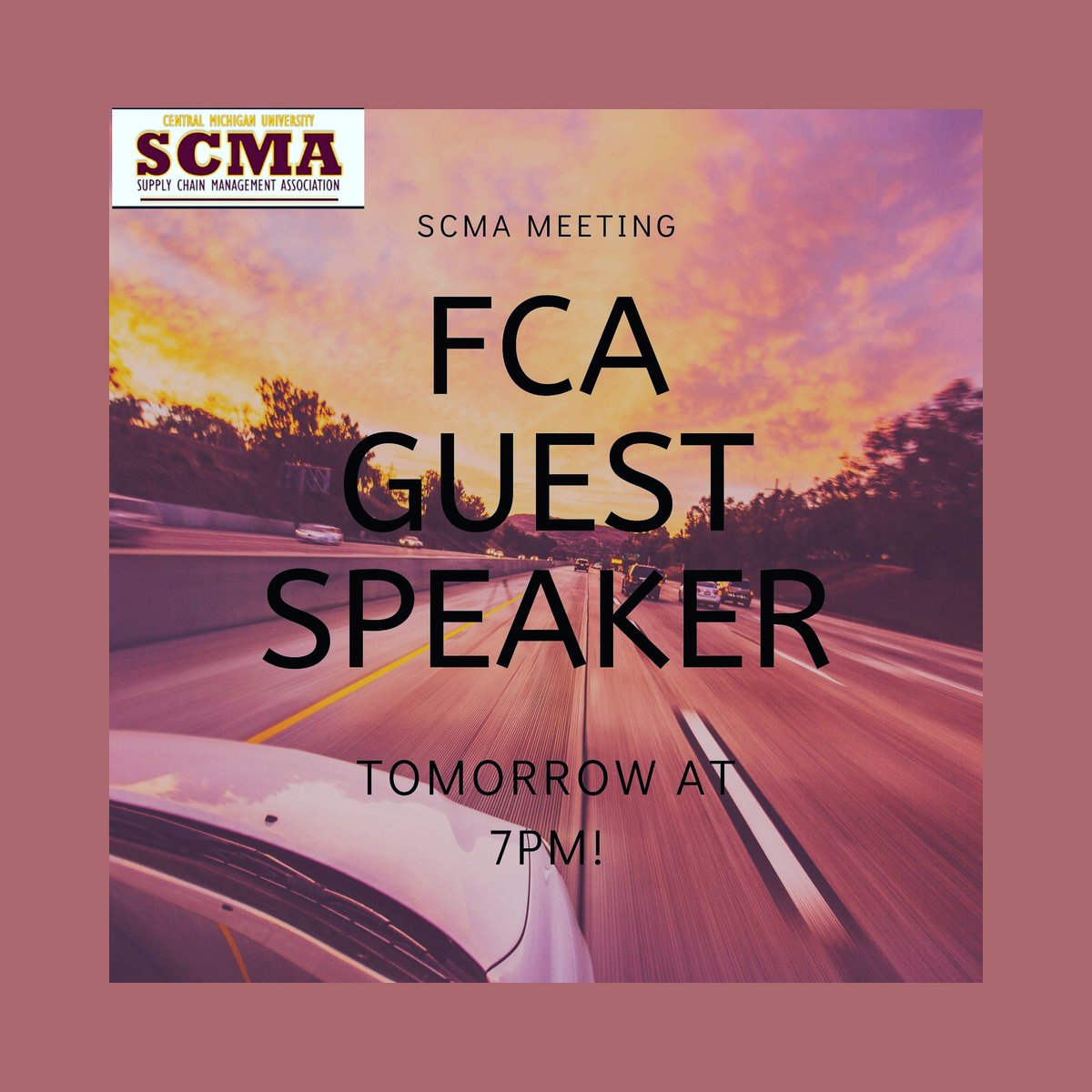 cmuscma's tweet photo. Representative from FCA, Chris Barnette, will be speaking on the impact of the pandemic. Q &amp; A afterwards. Follow the link in your email! https://t.co/Js7nmvKcOh