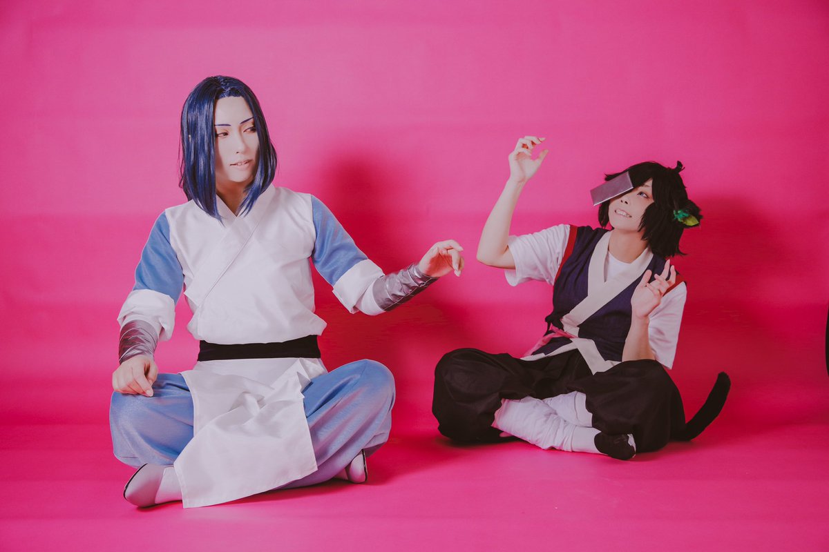 羅小黒戦記コスプレ】 小黒：とら 无限：禅 photo：こっこ。