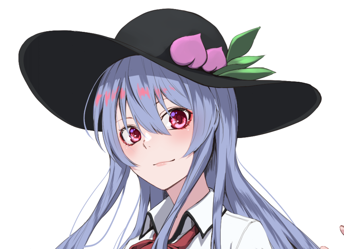 比那名居天子 「めっちゃかわいい....かわいくないですか?? 」|だんぼるのイラスト