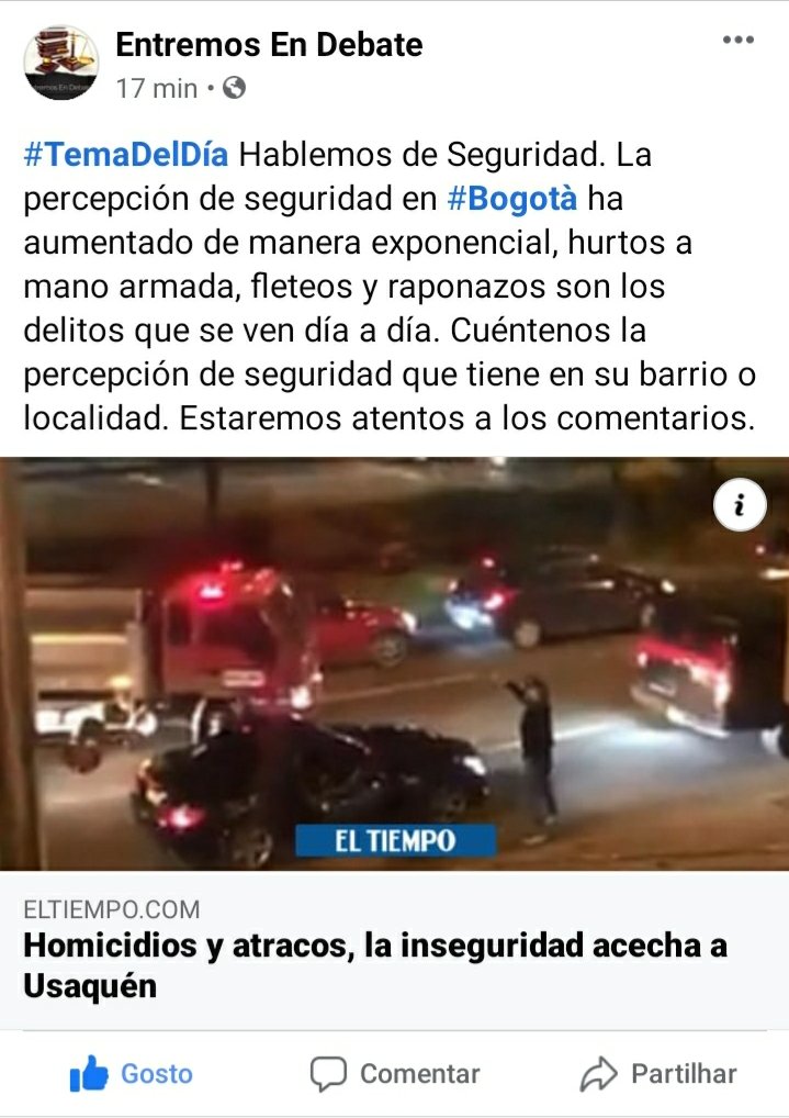 NicholasMagiver's tweet photo. Cuéntenos como está la seguridad en su ciudad. Entren a la página, déjenos su comentario y siganos. #EntremosEnDebate https://t.co/tVv2tzdTbA