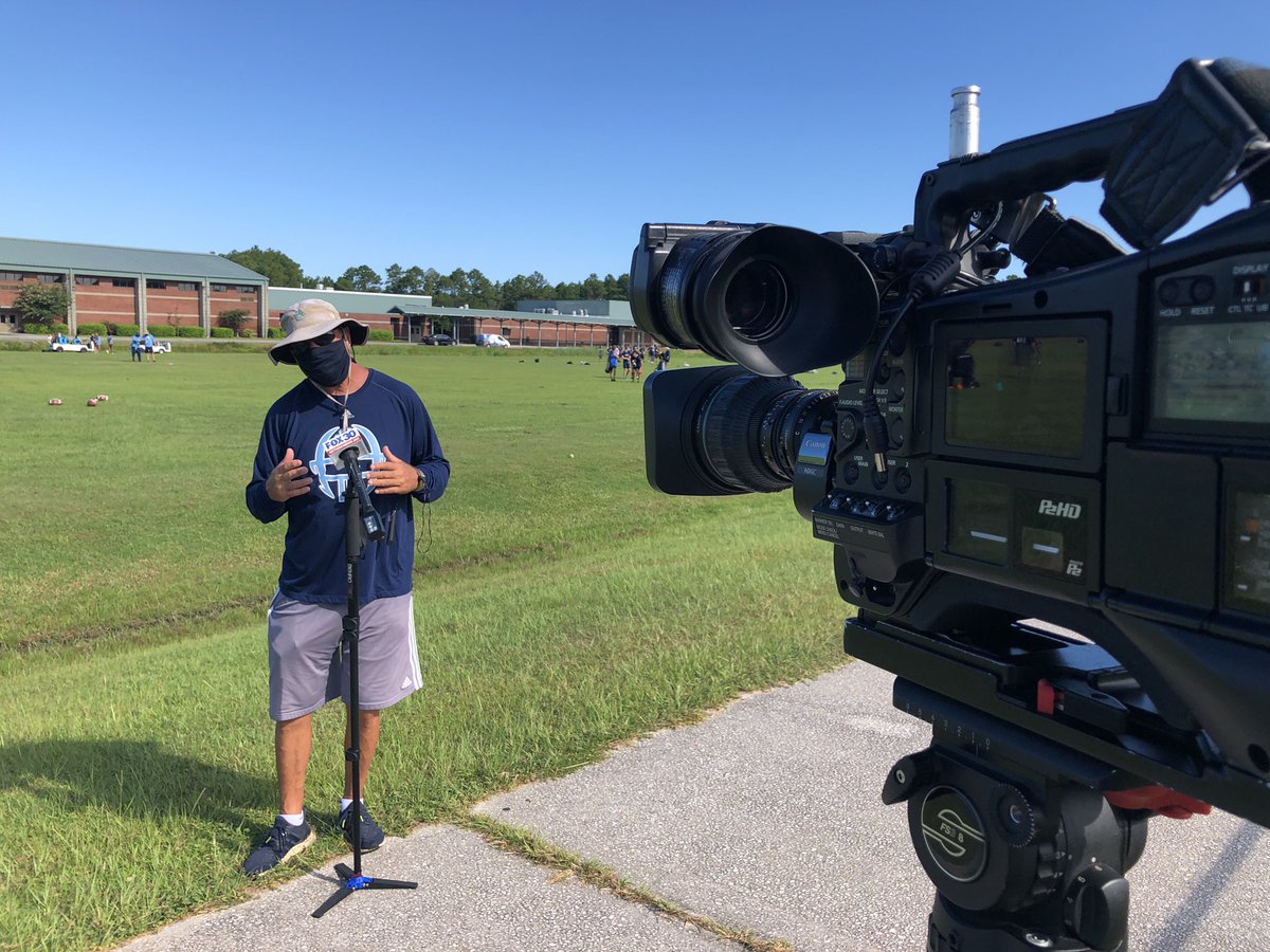 StuartASJax's tweet photo. Great catching up with Camden County head coach Bob Sphire, the Wildcats excited about getting this season going with some talented players on the roster. But there’s still some things that need figuring out, especially the schedule. I’ll have that story tonight. #ASJax https://t.co/XUfypDIyXl