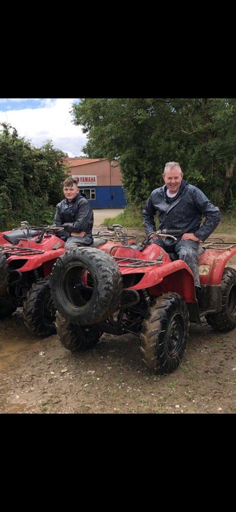 67neil's tweet photo. Just finished a great time on the quad bikes with @andrew136perry thanks @QuadventureIRL #clonroche #Wexford #Staycation2020 #StaySafe https://t.co/sX9UCo96B0