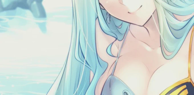 このたび皐月さん(@satuki_ayakaze)主催のMS水着少女合同誌「Gの水着の女神」にイラストを寄稿させていただきました。多数の作家さんが参加し、かなりのボリュームになっているようなので是非ともチェックしてみてください!女神との約束ですよ! #Gの水着の女神 