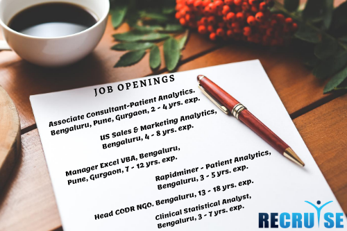 recruise's tweet photo. Is your job matching your skill set? Explore our #jobopportunities to find out what  employers prefer at https://t.co/GnG7glrlwg #AssociateConsultant #MarketingAnalytics #PatientAnalytics
#recruitment
#Recruise
#joboffer
#career
#techjobs https://t.co/uqbP2pzNeD