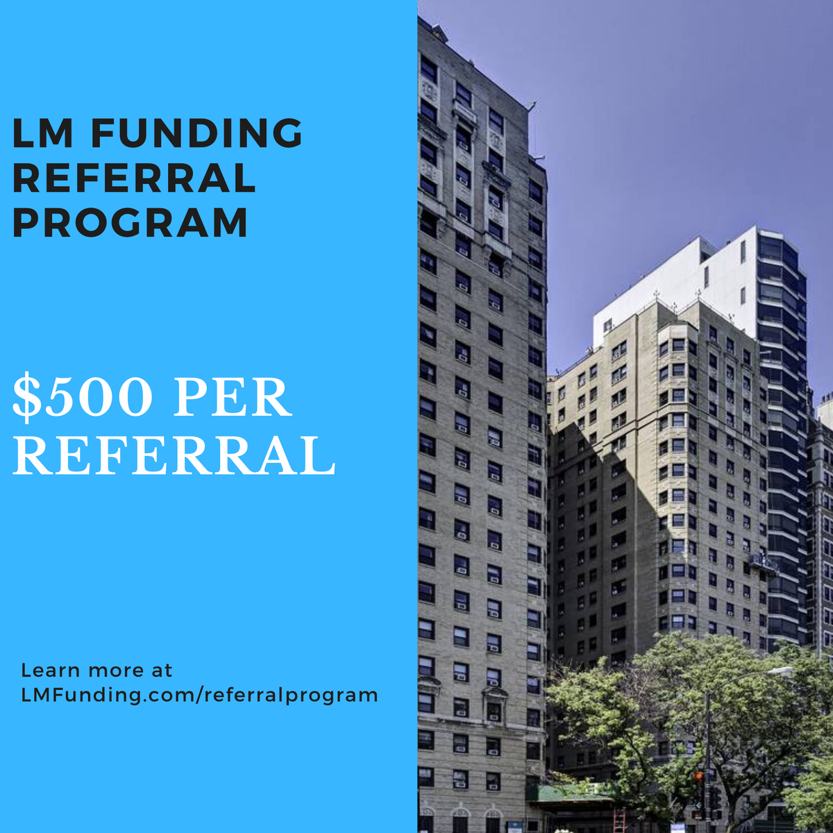 powercompute's tweet photo. Let LM Funding give you $500 through our new referral program! Go check it out at https://t.co/G7spWvaCVO 

#CashForKeys #referral #referralprogram #HOA #COA #Homeowner #Homeownerassociation https://t.co/qIReLRbT7P