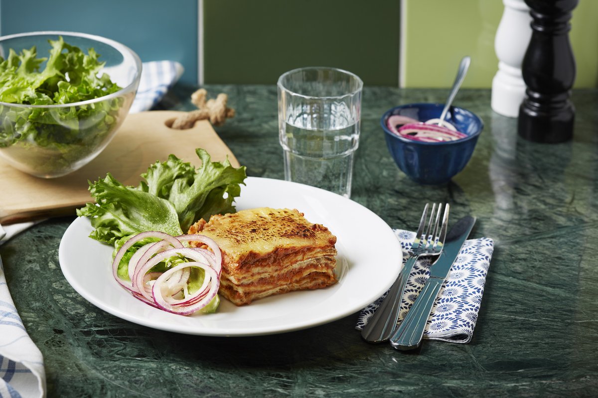 Our thinbread is so versatile it can even be used in lasagna – how’s that for crossing cultural culinary ideas? #cheflife