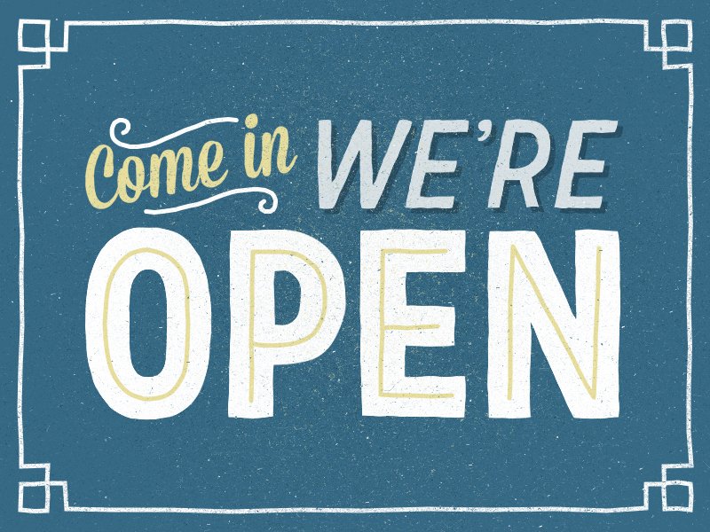 Just a reminder! We are now OPEN on Mondays &amp; CLOSED on Wednesdays! Stop by and see us today.