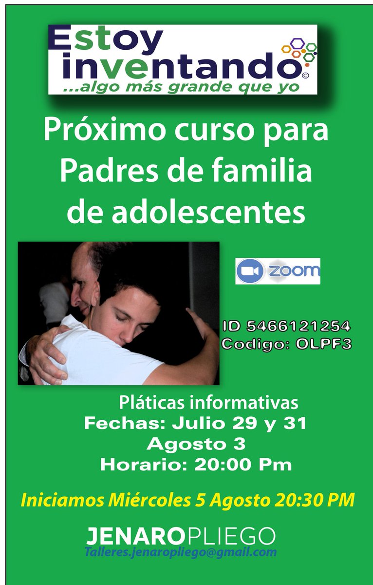 JenaroPliego's tweet photo. Nuestro próximo curso https://t.co/c4VuIqhNR2