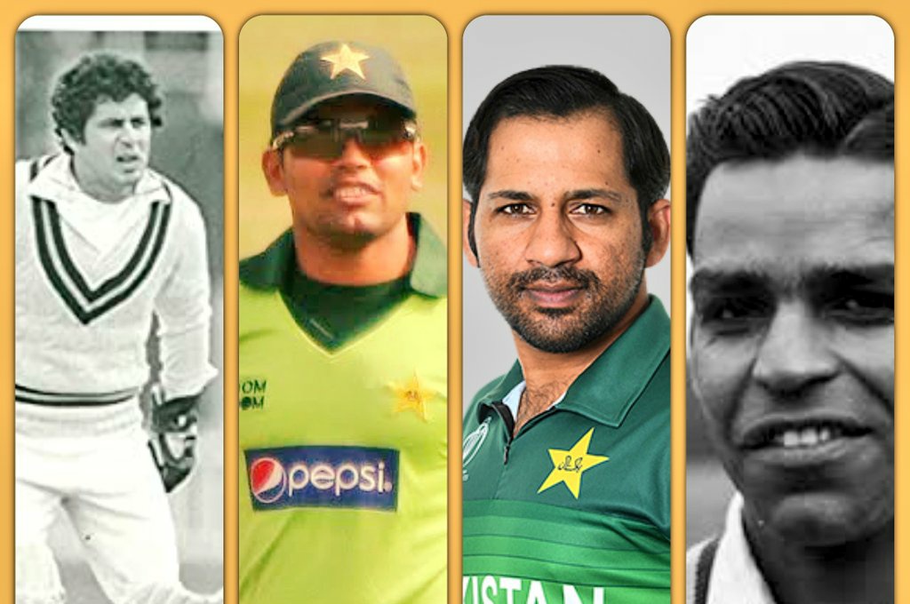 AhmerNajeeb's tweet photo. Pakistan top wicketkeeper in England in test cricket
#WasimBari: 15 M, 36 dis, 35 ct, 1st
@KamiAkmal23: 7M, 33 dism, 31ct, 2 st
@SarfarazA_54: 6 M, 25 dism, 25 ct
#ImtiazAhmed: 8 M, 18 dis, 27ct, 1 st https://t.co/lX601Iu6YY