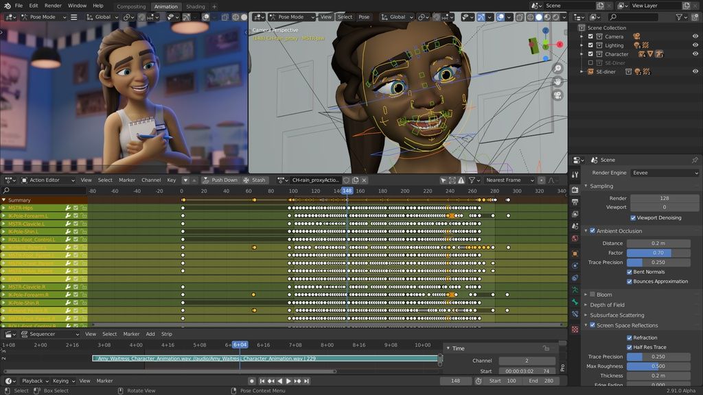 Blender Studio auf Twitter: „Download the .blend file for the animation Blender Studio auf Twitter: „Download the .blend file for the animation