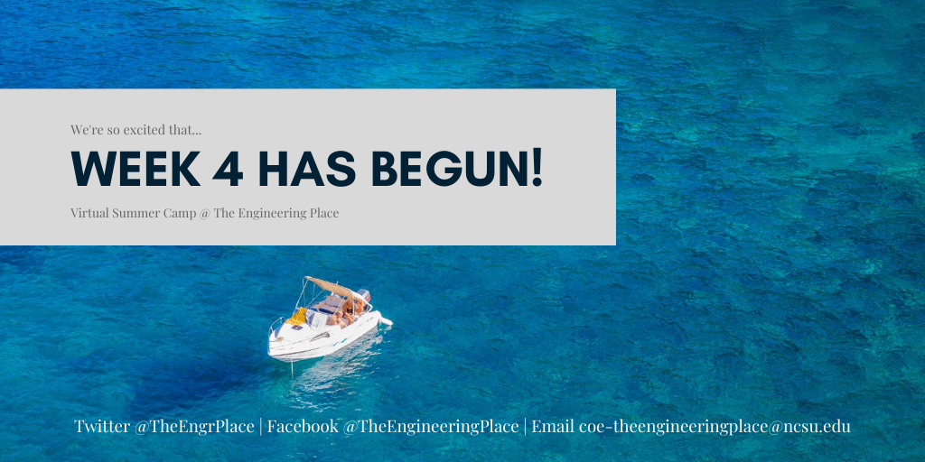 Time for our 'Go Here, There, and Everywhere' camp! Along with the K-8 camps, we can't wait to see what ECE Arduino, ISE Humans in the System, and MSE Building Better Blocks camps explore this week. 
<a href="/NCStateEngr/">NC State Engineering</a> <a href="/NCState/">NC State University</a>