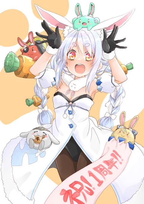 改めまして、遅くなりましたが、ぺこらちゃんデビュー1周年&amp;登録者50万人おめでとうございます✨
こちらはその記念イラスト(表情別)を描いてみました!これからも笑いの絶えない楽しい配信を楽しみにしています(*≧∀≦*)!!
#ぺこらーと 