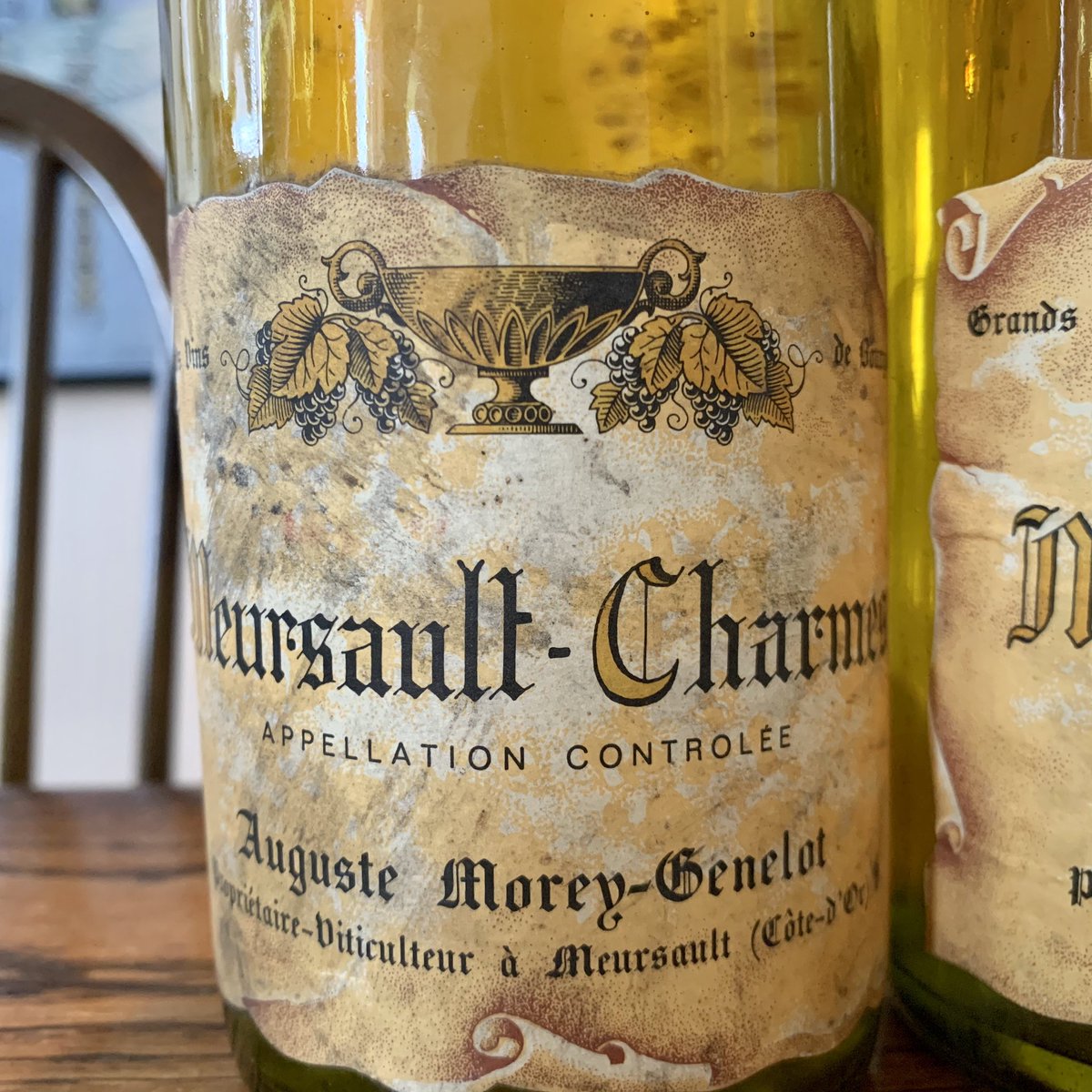 egan_wine's tweet photo. A couple of interesting bottles arrived at my doorstep today. Will be the oldest Morey #Mersault I’ll have tried to date. Should be fun! https://t.co/DkFDCeTzip
