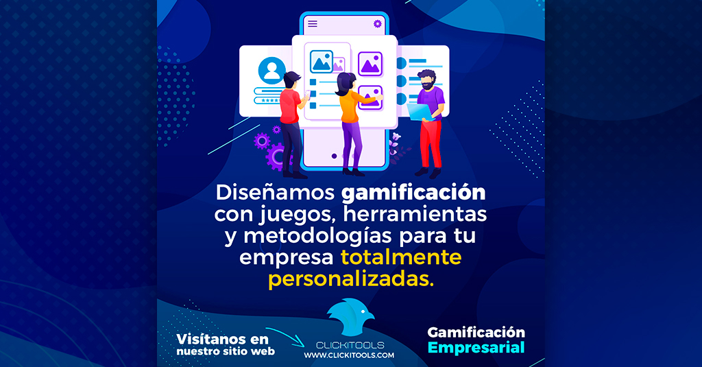clickitools's tweet photo. Creando experiencias que se adaptan a tu empresa 📲💻.

#Clickitools #Gamificación #encuestasonline #encuestasdigitales #plantillas #recursosdigitales https://t.co/Oxe0ccVtgP