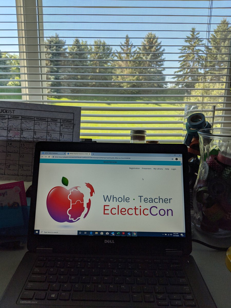 krisgapinski's tweet photo. Learning a lot today through Whole-Teacher Eclectic Con. #WTEC20 https://t.co/pbRRUxId9K