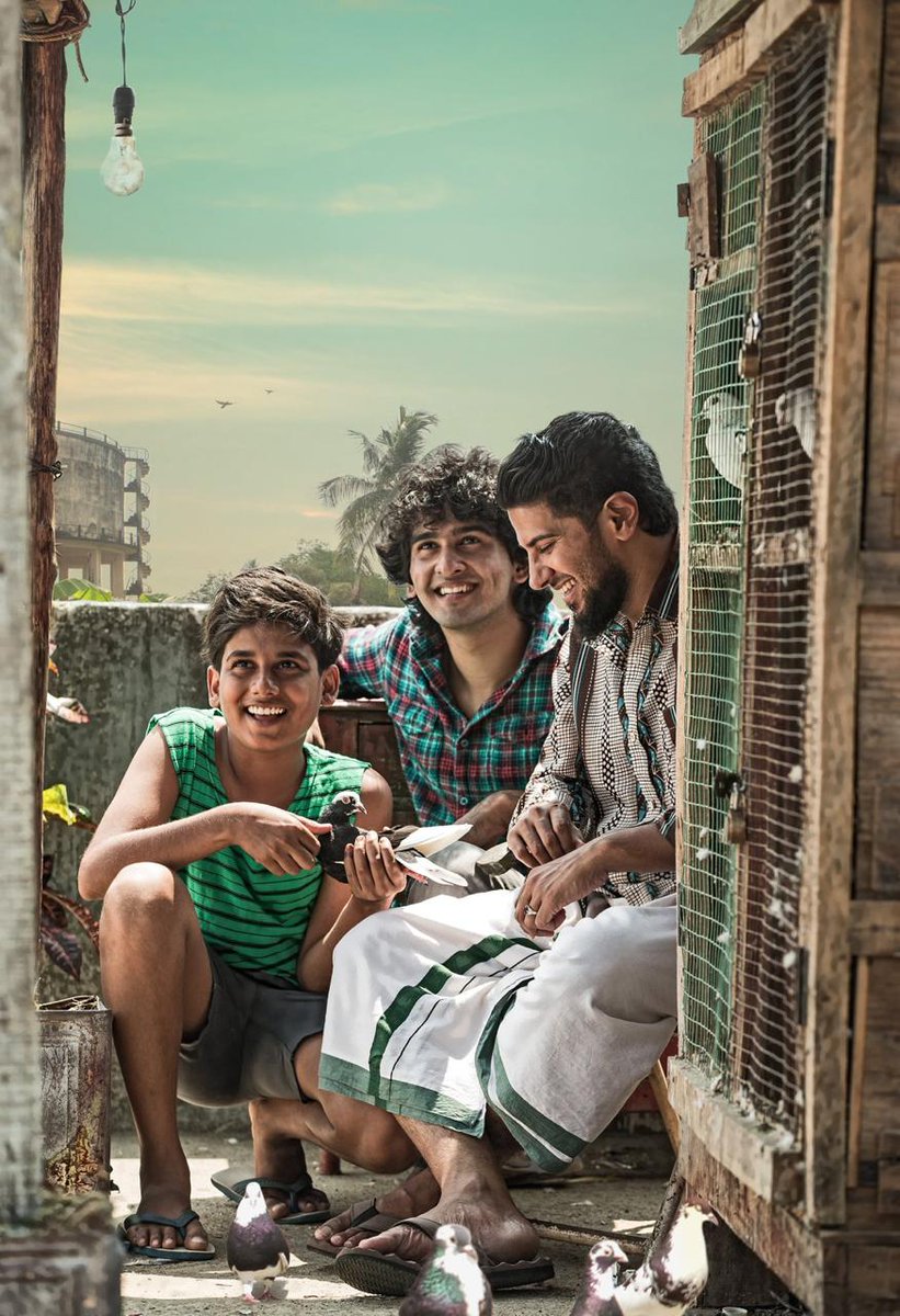 dQEffectzKerala's tweet photo. #Parava is a beautifully narrated story .. directorial debut of @SoubinShahir gone well .. ensemble of a cast @dulQuer, #Shane, #Bhasi n Soubin himself .. but those two boys - #Ichappi n #Haseeb stole the show !! #MalayalamCinema
#HappyBirthdayDULQUER 🔥
#DQEffectzKerala #Kurup https://t.co/LzhUwON9PW