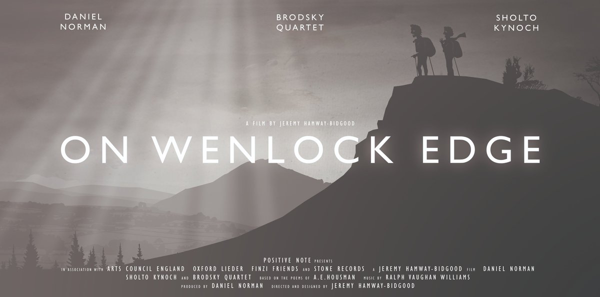 PangolinT's tweet photo. Delighted that On Wenlock Edge won Screentalk Prize for Best Oxfordshire Film 2020 at the Oxford International Short Film Festival @OXISFF. So many other great films in contention really happy to have won! @PozNote  @SholtoKynoch #BrodskyQuartet @OxfordLieder #VaughanWilliams https://t.co/1GNOpflkN9