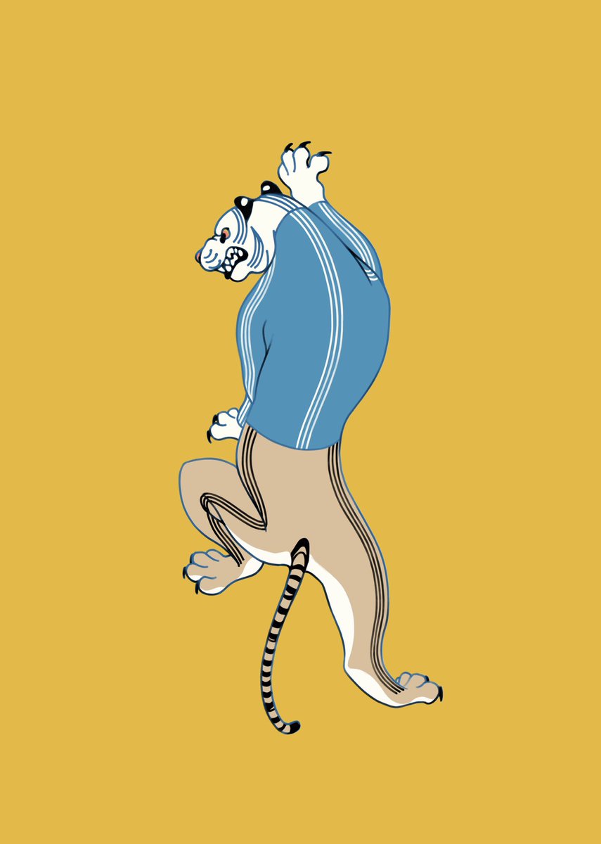 「tiger 」|ぱいせんのイラスト
