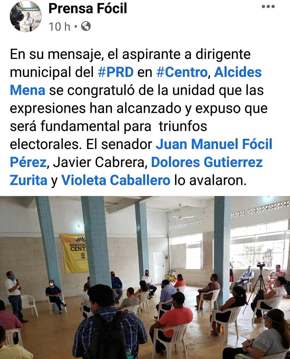 ReporteTab27's tweet photo. El #PRDCentro quedo a cargo de Arcides Mena, ex candidato a diputado, ex colaborador de nuñez, evaristo y andrade en sus diversas administraciones. Llega al cargo con el respaldo de la mayoría de los PERREDISTAS @AhoraTabasco @jgbreck @URCOLANOTICIAS @ndetabasco @JOchoaVidal https://t.co/vLSoMDRdMH