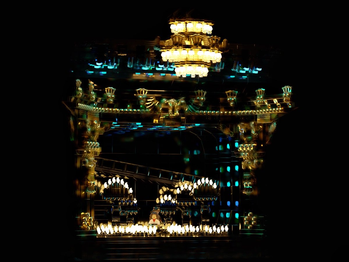 usitt's tweet photo. Henry Lee, a BFA Music Theatre Performance student at @WMUTheatre, has created these amazing hyper-detailed recreations of original Broadway sets using Legos! https://t.co/pamsBwHhAT