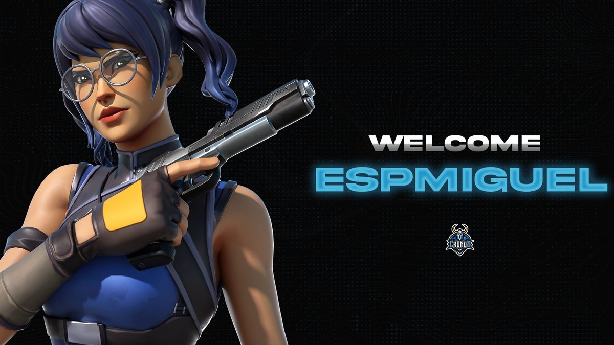 Cr0nosTeam's tweet photo. #Presentación 🚨
Hoy presentamos al 4º jugador de la plantilla de Fortnite y además es su cumpleaños. 😉
El es @EspMiguelFN
#NewCronos https://t.co/ZesF3gcxqQ