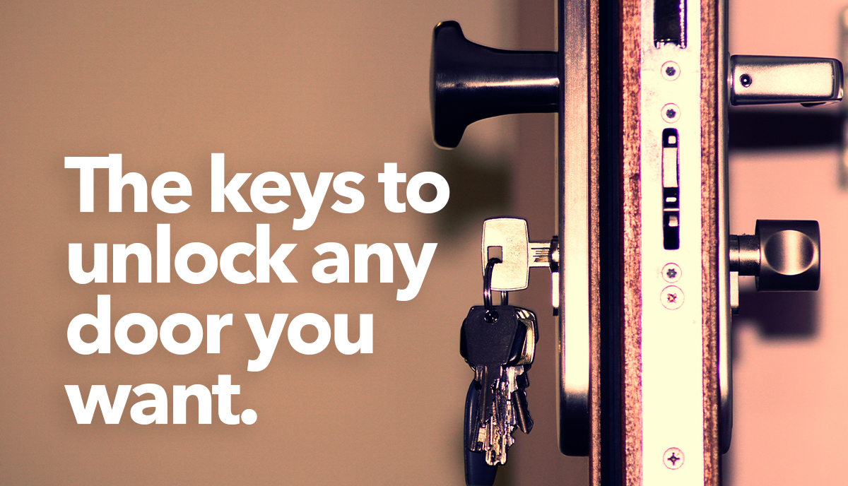 TrueParallel's tweet photo. The keys to the doors you want to unlock are not under the couch or on the night stand. They are with us and we’re happy to share. We believe we can unlock any door with smart strategy, creativity, design and technology.  #unlockideas https://t.co/H5CvM4VeRX https://t.co/wGKV21TNDC