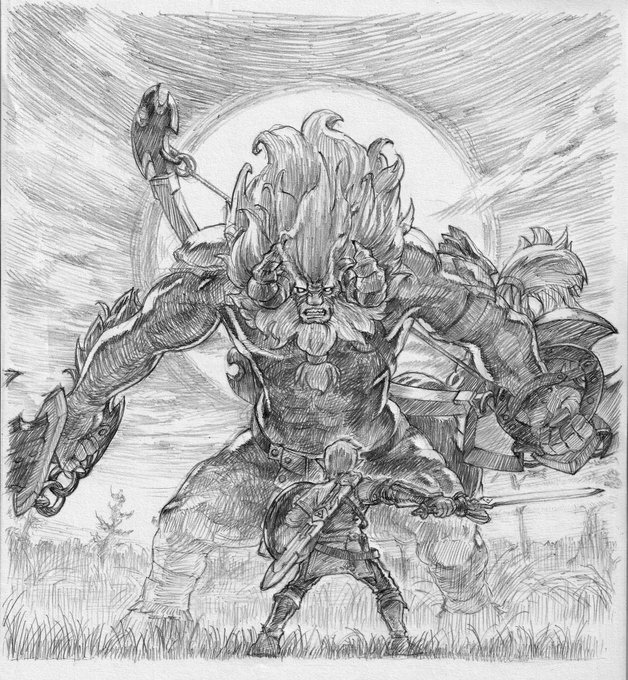 ゼルダの伝説ブレスオブザワイルドのtwitterイラスト検索結果