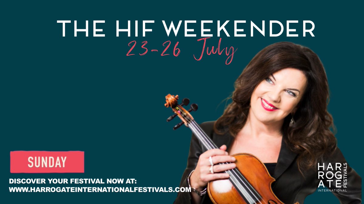 HarrogateFest's tweet photo. What an incredible few days we've had. Thousands of you joined us as the #HIFWeekender brought the Festival to life digitally, bringing a taste of our summer season, and the power of the arts, into your home.
If you missed it, you can 'catch up' now: https://t.co/z6F7ThDc6D https://t.co/zNUW16PETu