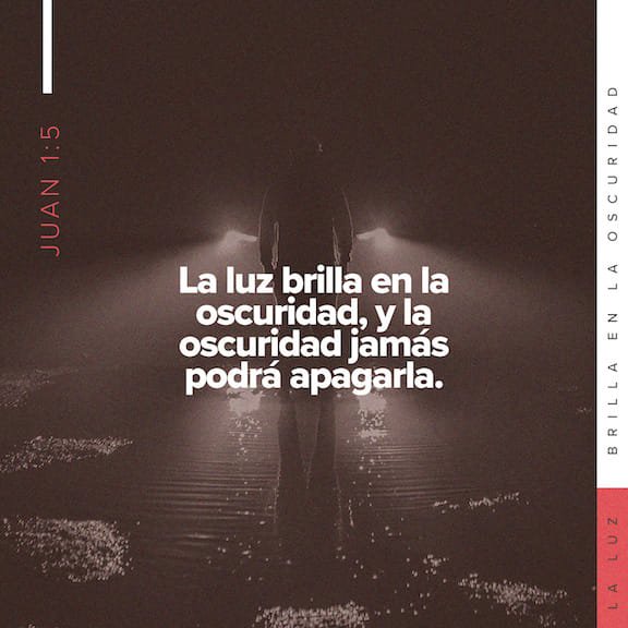 La luz en las tinieblas resplandece, y las tinieblas no prevalecieron contra ella.
S. Juan…
bible.com/verse-of-the-d…
