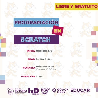 MzaDGE's tweet photo. 📣Infinito por Descubrir propone nuevos talleres para el mes de agosto

💻100% online y gratuitos.
💻Orientados a chicos y jóvenes de 6 a 18 años. 
💻Se desarrollan en #GoogleMeet con inscripción previa.

🤖https://t.co/3gh1Xzv02r #IxD #Mendoza https://t.co/t2kABb1qPT