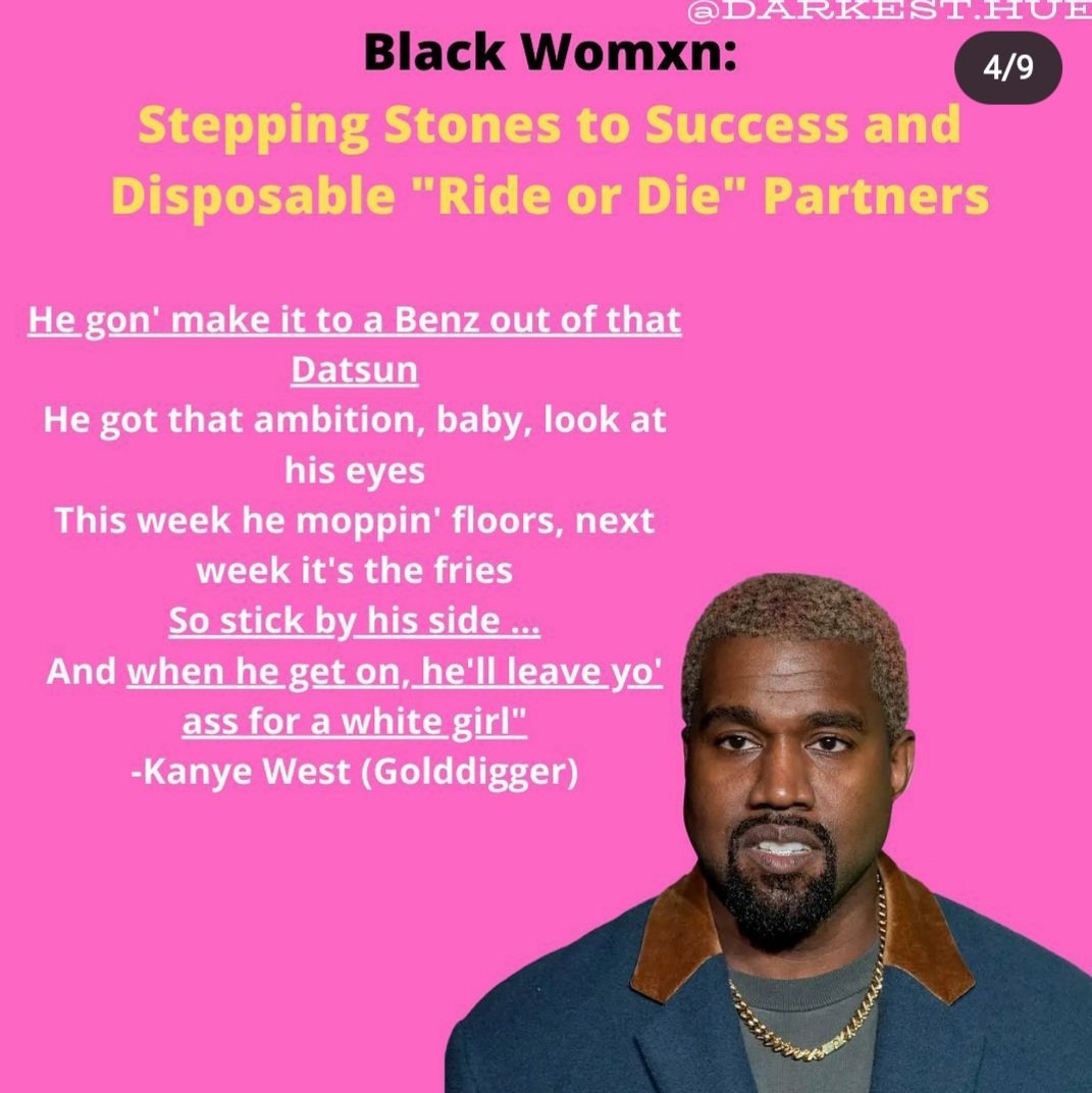 as i've said before, i've seen WAAAAAY MORE Black women who have non Black partners on the front lines fighting anti racism then i see Black men with non Black partners.