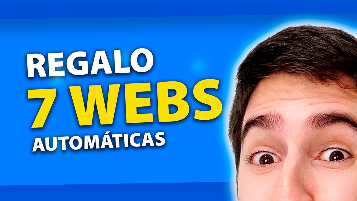 Josma_Design's tweet image. 🔴REGALO 7 WEBS AUTOMÁTICAS
Retweet para participar en el sorteo #JosmaWin
▶️url2.cl/P1G21