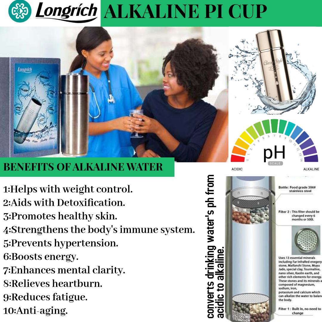 chocolatecoly's tweet photo. LONGRICH PI OR ALKALINE CUP: Key contents include tourmaline/ Pi stones, KDF filter materials.                                                                      Benefits include:
a. Converts any acid water to neutral or alkaline water prior to consumption👇 or dm for more https://t.co/6tUrzzhKPy