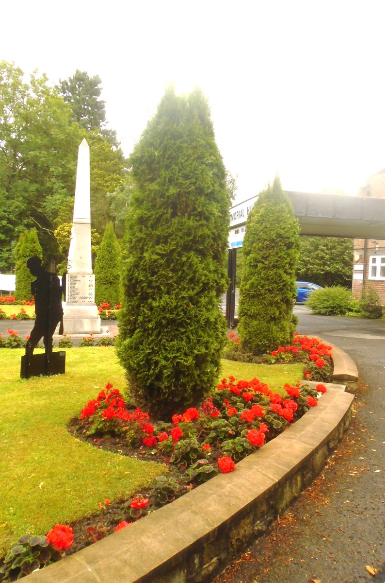 Many thanks to our treasurer David Goodchild <a href="/Sibbaldia/">David Goodchild</a>
for the wonderful floral display at Ponteland Memorial Hall.

#DarrasRoad #DarrasHall #PMH