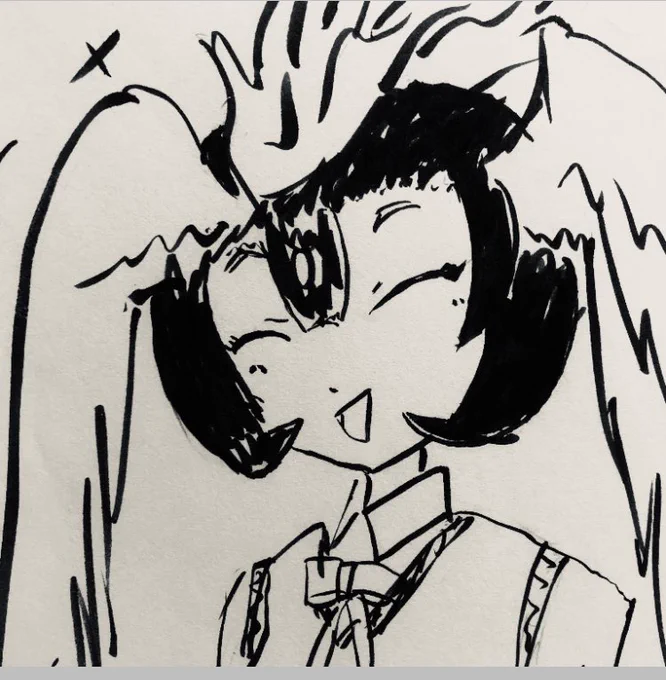 #みなさん去年の今頃はどんな絵描いてましたか

あれ?とさかが描いてある 