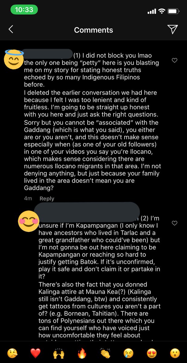 Let’s see how she replies to this! If she blocks me, y’all know for sure now she’s anti-Indigenous 