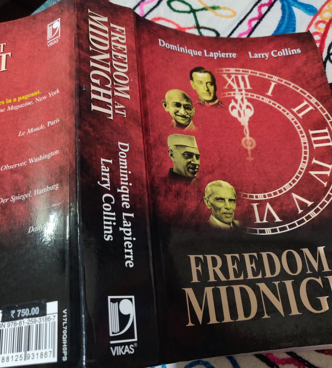 its_shilps's tweet photo. I have found the best combination to spend my time these days ♥️
"Freedom at Midnight" is one of the best books to understand the independence struggle.
"The Crown" the historical drama with an amazing portrayal of English monarch.
#currentbook #readerscommunity #Netflix https://t.co/lXF2sfURpN