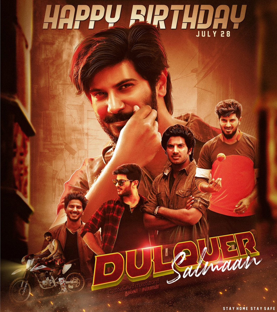 UrsActornaniFc's tweet photo. Here's Wishing The Talented Actor 
@dulQuer Garu A Very Happy Birthday On Behalf Of @NameisNani Fans :) 

#HappyBirthdayDULQUER https://t.co/YlxSCBWaCx