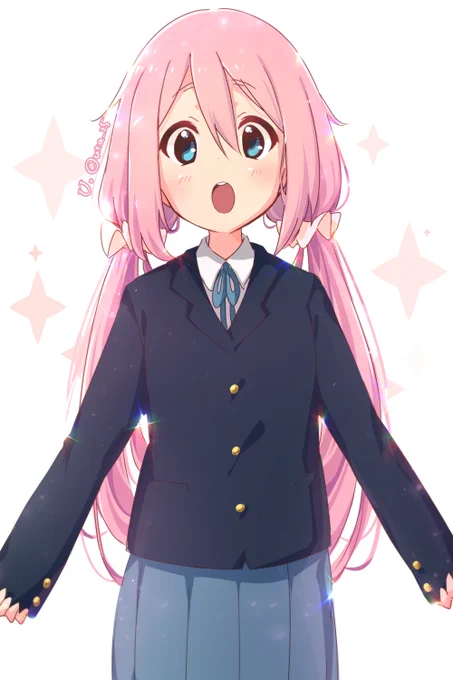 けいおん制服なでしこちゃん?
#ゆるキャンΔ  #各務原なでしこ #けいおん 